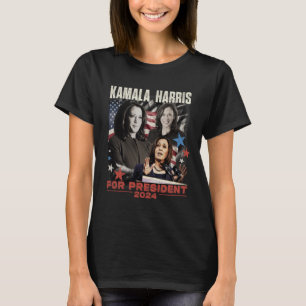 T-shirt Président Kamala Harris Nous ne reviendrons pas 20