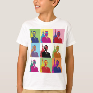 T-shirt Président Obama Pop Art