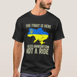 T-shirt Président Z Ele Nsky J'Ai Besoin D'Am Mun Ition Pa