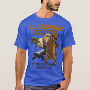 T-shirt Presque Héros Bêtes effrayantes des montagnes et
