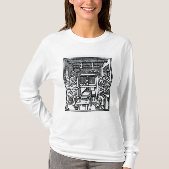 T-shirt Presse typographique (Devant)