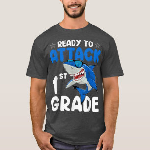 T-shirt Prêt À Attaquer Les Enseignants De Première Année 