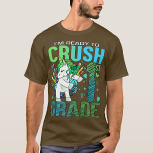 T-shirt Prêt à écraser la première 1ère année de retour à 