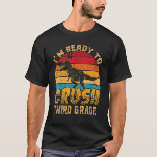 T-shirt Prêt À Écraser La Troisième Année 1Ème Jour De Din