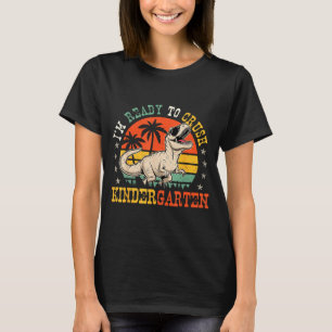 T-shirt Prêt à écraser le garçon de rentrée des classes de