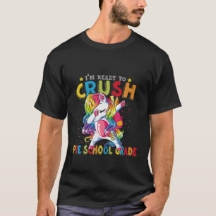 T-shirt Prêt À Écraser Le Niveau De Primaire Dabbing Unico