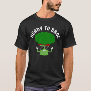 T-shirt Prêt à punir le brocoli de Broc Rocker