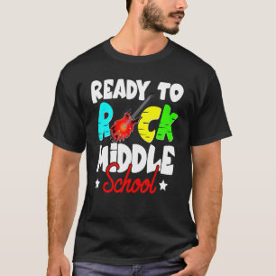 T-shirt Prêt À Rendre Le Milieu Amusant À L'École G