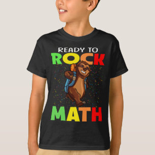 T-shirt Prêt À Renvoyer La Parole Math À L'École
