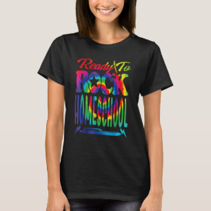 T-shirt Prêt À Renvoyer L'École À L'École Tie Dye