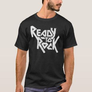T-shirt Prêt à Rock Amoureux de Musique Cool Guitare Basse