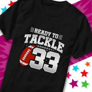 T-shirt Prêt à s'attaquer à 33 Football Party 33e annivers