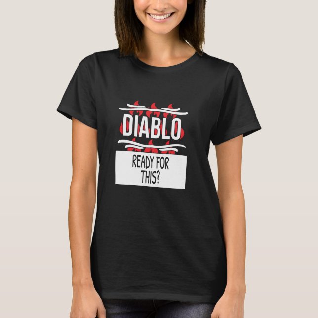 T-shirt Prêt Pour Ce Costume De Groupe De Sauce Chaude Dia (Devant)