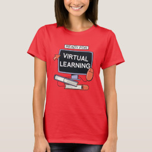 T-shirt Prêt pour l'apprentissage virtuel