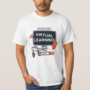 T-shirt Prêt pour l'apprentissage virtuel
