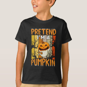 T-SHIRT PRÉTENDEZ QUE JE SUIS UN CITROUILLE