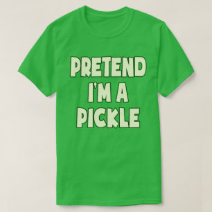 T-shirt Prétendez que je suis un costume d'Halloween facil