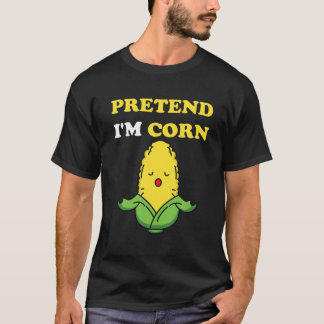 T-shirt Prétendre que je suis le costume d'Halloween de ma