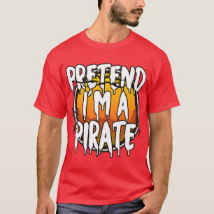 T-shirt Prétendre Que Je Suis Un Costume De Couples Hallow