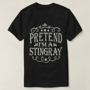 T-shirt Prétendre que je suis un costume d'Halloween facil