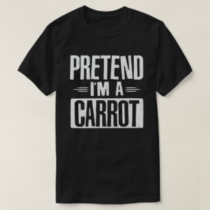 T-shirt Prétendre que je suis un costume d'Halloween facil