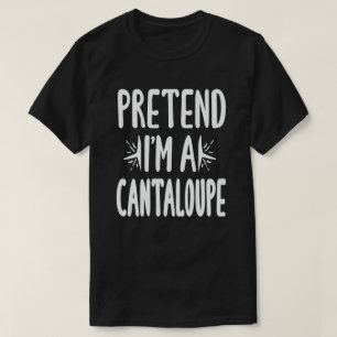 T-shirt Prétendre que je suis un costume d'Halloween facil