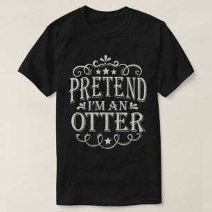 T-shirt Prétendre que je suis un costume d'Halloween facil