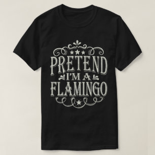 T-shirt Prétendre que je suis un costume d'Halloween facil