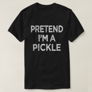 T-shirt Prétendre que je suis un costume d'Halloween facil