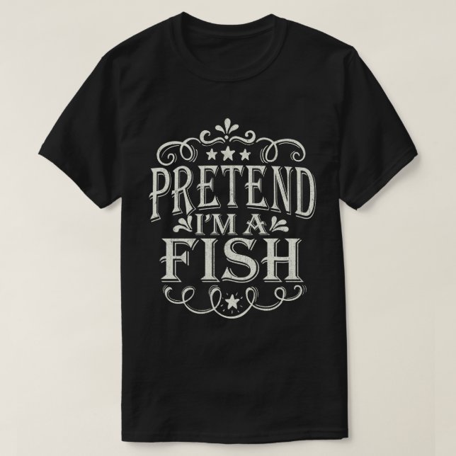 T-shirt Prétendre que je suis un costume d'Halloween facil (Design devant)