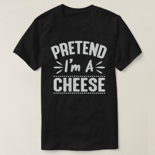 T-shirt Prétendre que je suis un costume d'Halloween facil