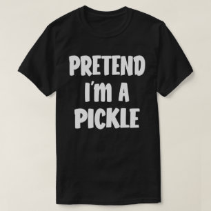 T-shirt Prétendre que je suis un costume d'Halloween facil