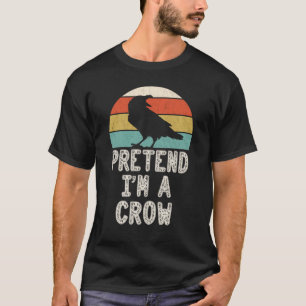 T-shirt Prétendre que je suis un costume d'Halloween facil