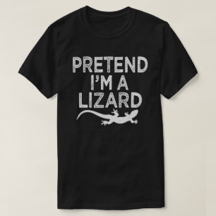 T-shirt Prétendre que je suis un costume d'Halloween facil