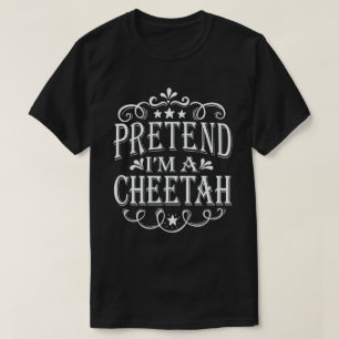 T-shirt Prétendre que je suis un costume d'Halloween facil