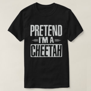 T-shirt Prétendre que je suis un costume d'Halloween facil
