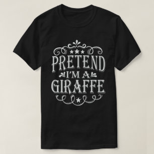 T-shirt Prétendre que je suis un costume d'Halloween facil