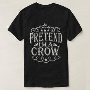T-shirt Prétendre que je suis un costume d'Halloween facil