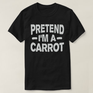 T-shirt Prétendre que je suis un costume d'Halloween facil