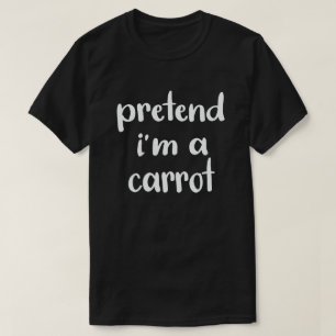 T-shirt Prétendre que je suis un costume d'Halloween facil