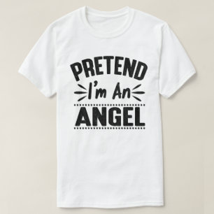 T-shirt Prétendre que je suis un costume d'Halloween simpl