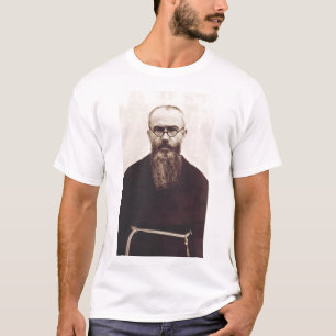 T-shirt Prêtre catholique polonais Saint Maximilian Kolbe