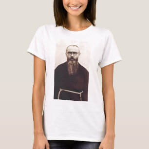 T-shirt Prêtre catholique polonais Saint Maximilian Kolbe