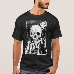 T-shirt Prêtre Satanique Faucheuse Lucifer Occulte Inversé