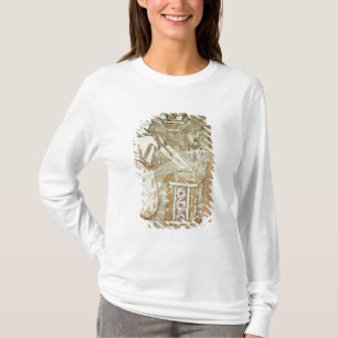 T-shirt Prêtresse à un autel, détail d'a