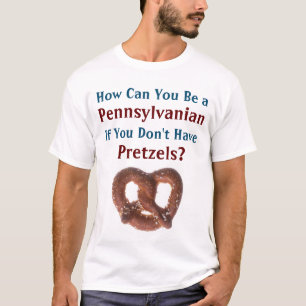 T-shirt Pretzels Pennsylvanie