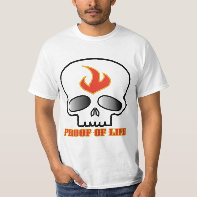 T-SHIRT PREUVE D'OG DE CHEMISE DE LA VIE (Devant)
