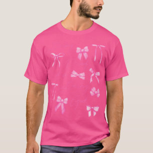 T-shirt Preuve Vivante D'Un Dieu Amoureux Coquette Bow Chr