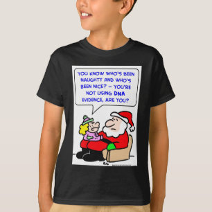 T-shirt preuves d'ADN de Noël du père noël