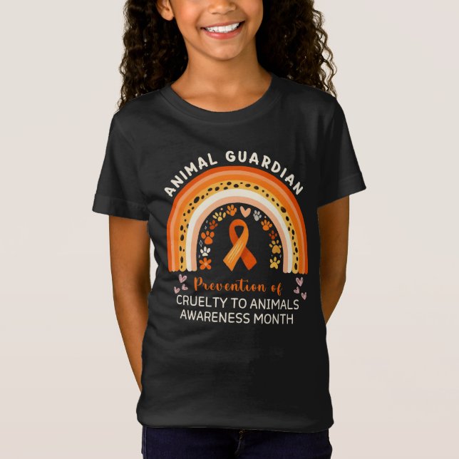 T-Shirt Prévention de la cruauté envers les animaux (Devant)
